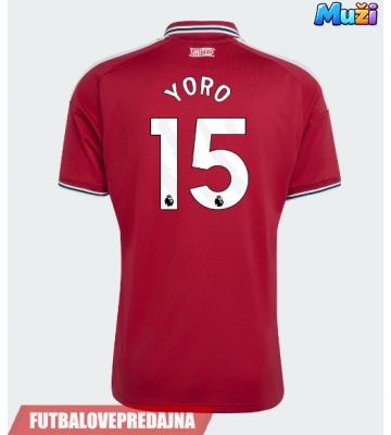 Lacne Muži Futbalové dres Manchester United Leny Yoro #15 2026-27 Krátky Rukáv - Domáci
